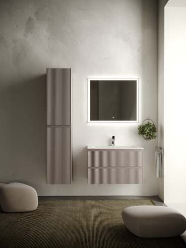 Тумба под раковину Sancos SNOB R SNR80SM 79х44,5х50 настенная - фото 2